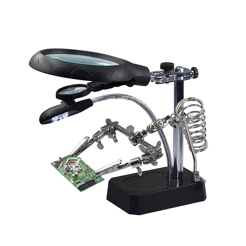 25X75X-LED-Light-Soldering-Iron-Stand-Holder-Helping-Hands-Magnifying-Glass-Magnifier-USB-Charging-1549822-1