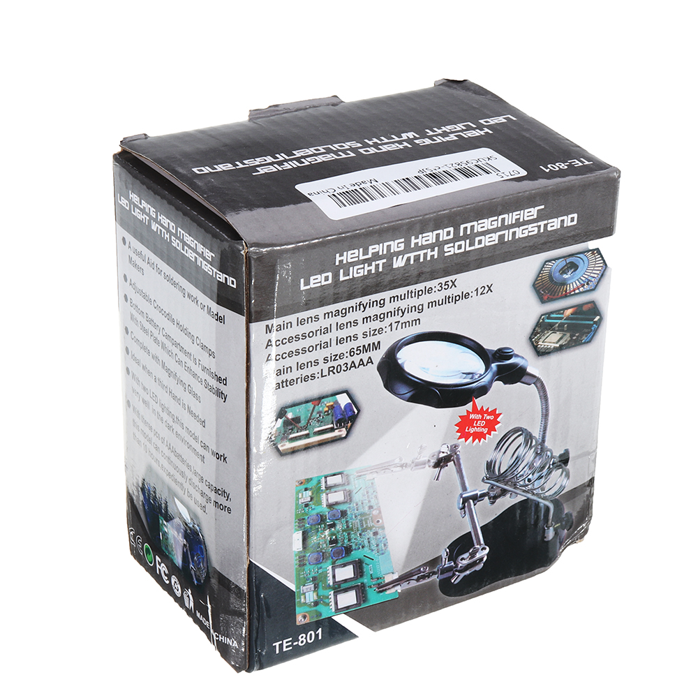 LED-Light-Soldering-Iron-Stand-Holder-Helping-Hands-Magnifying-Glass-Magnifier-Third-Hand-Magnifier-1546675-10