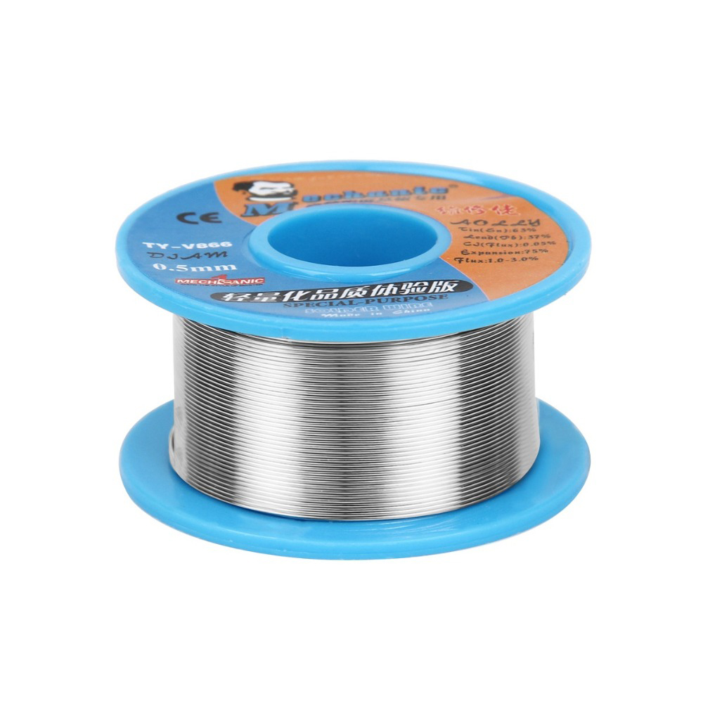 MECHANIC-183-40g-020304050608mm-6337-Rosin-Core-Tin-Lead-Melting-Solder-Wire-Welding-Iron-Cable-Reel-1755995-7