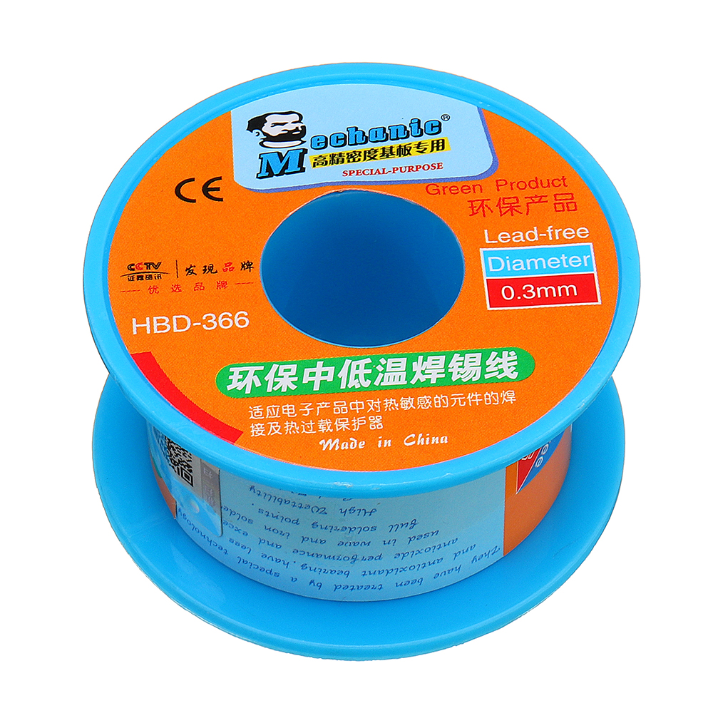 MECHANIC-HBD366-03040506mm-40g-Solder-Wire-Roll-Low-Temperature-Lead-Free-Soldering-Tin-Wire-Sn42Bi5-1369193-4