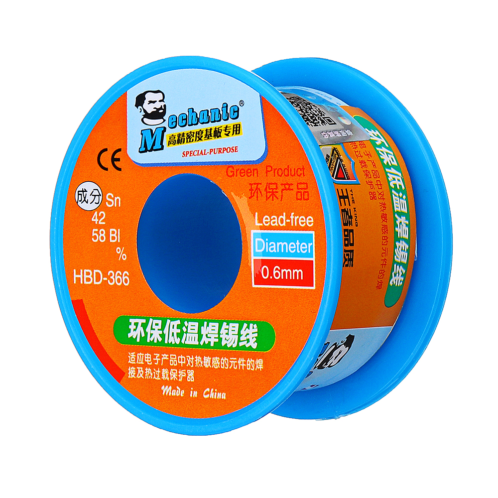 MECHANIC-HBD366-03040506mm-40g-Solder-Wire-Roll-Low-Temperature-Lead-Free-Soldering-Tin-Wire-Sn42Bi5-1369193-7