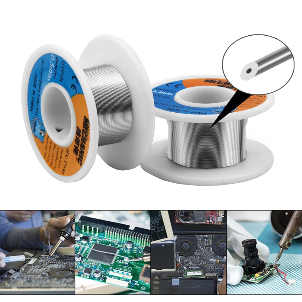 MECHANIC-HX-100-55g-Solder-Wire-6337-SnPb-Rosin-Core-183-Melting-Point-02mm-To-12mm-Solder-Wire-Weld-1756064-3