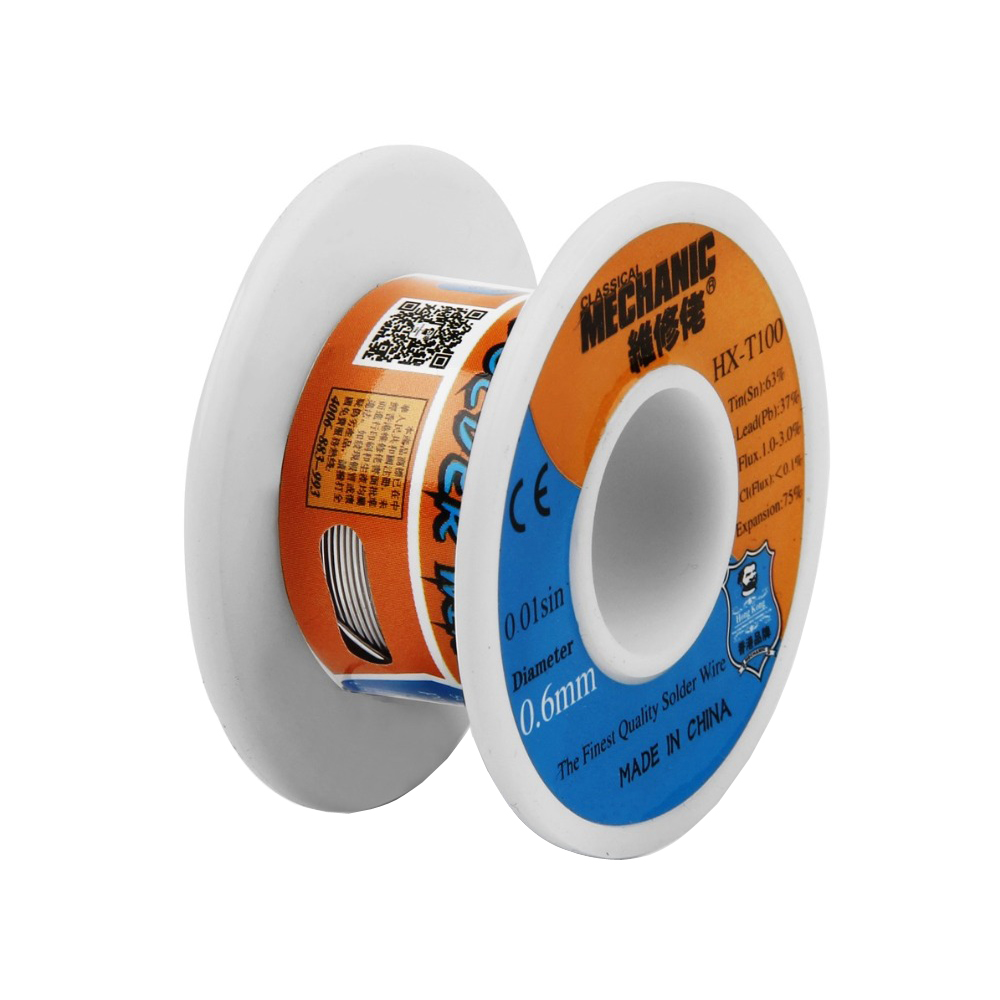 MECHANIC-HX-100-55g-Solder-Wire-6337-SnPb-Rosin-Core-183-Melting-Point-02mm-To-12mm-Solder-Wire-Weld-1756064-7