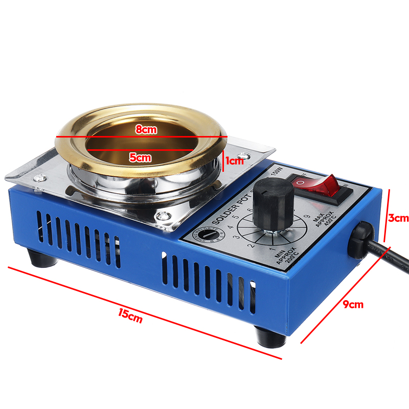 ST-21C-220V-150W-Solder-Pot-Soldering-Desoldering-Bath-Titanium-Plate-50mm-200-450-1040061-10