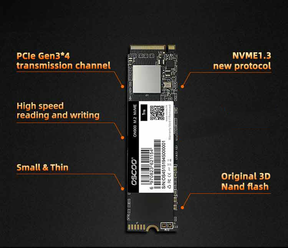 OSCOO-ON900-M2-2280-NVMe-13-PCIe-Gen34-SSD-Hard-Disk-128GB256GB512GB1TB-3D-Nand-Flash-Solid-State-Dr-1931955-2