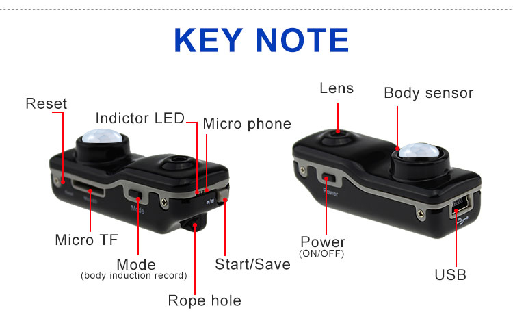 XANES-V9-480P-Mini-Vlog-Camera-Human-Body-Induction-Drive-Recorder-Police-Camera-Wearable-Body-Camer-1224339-8