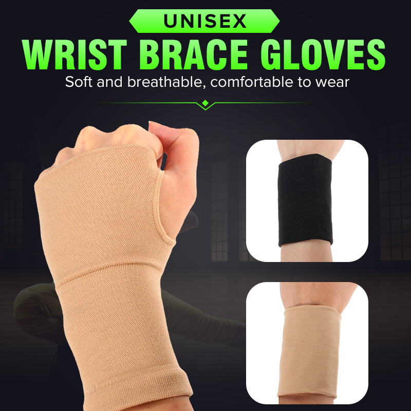 1-Pair-BeigeBlack-Carpal-Tunnel-Splint-Hand-Palm-Support-Brace-Bandage-Wrist-Sleeve-Forearm-Thumb-Gl-1060987-1