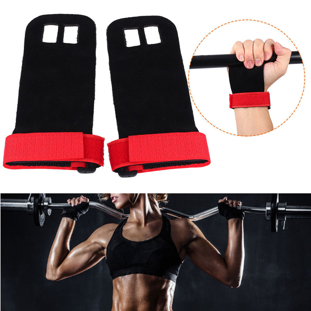 1Pair-Crossfit-Grips-for-Weight-lifting-Hand-Support-Gymnastics-Leather-Palm-Protectors-Hand-Guards-1226402-1