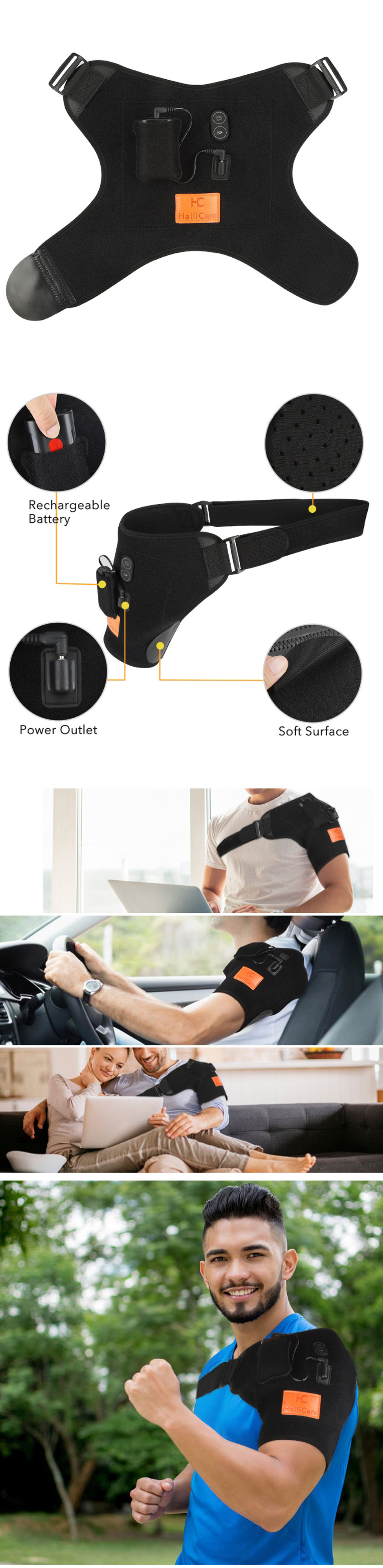 3-Modes-Adjustable-Heating-Vibration-Shoulder-Support-Brace-Upper-Arm-Belt-Wrap-Sports-Care-Single-S-1924343-2