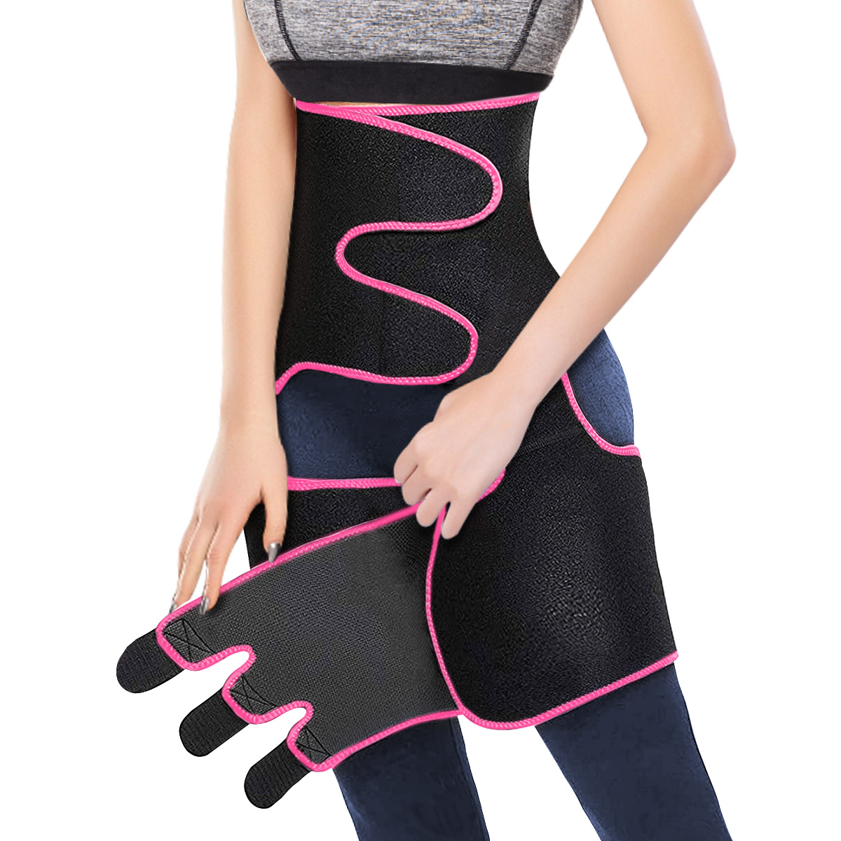 3-in-1-Waist-Thigh-Trimmer-Hip-Enhancer-Waist-Trainer-Back-Proection-Gear-for-Shaping-Body-Slimbing--1741996-1