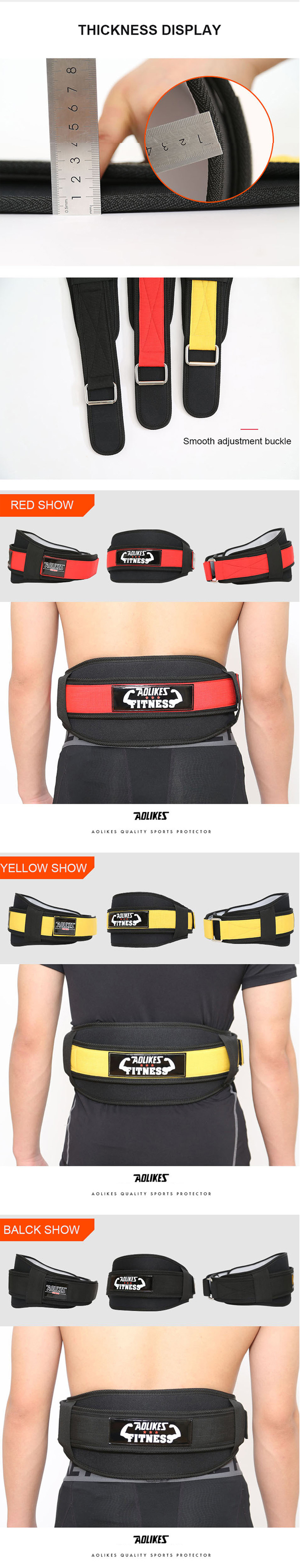 AOLIKES-Waist-Trainer-Weightlifting-Squat-Training-Lumbar-Support-Band-Sport-Powerlifting-Belt-Fitne-1915710-4