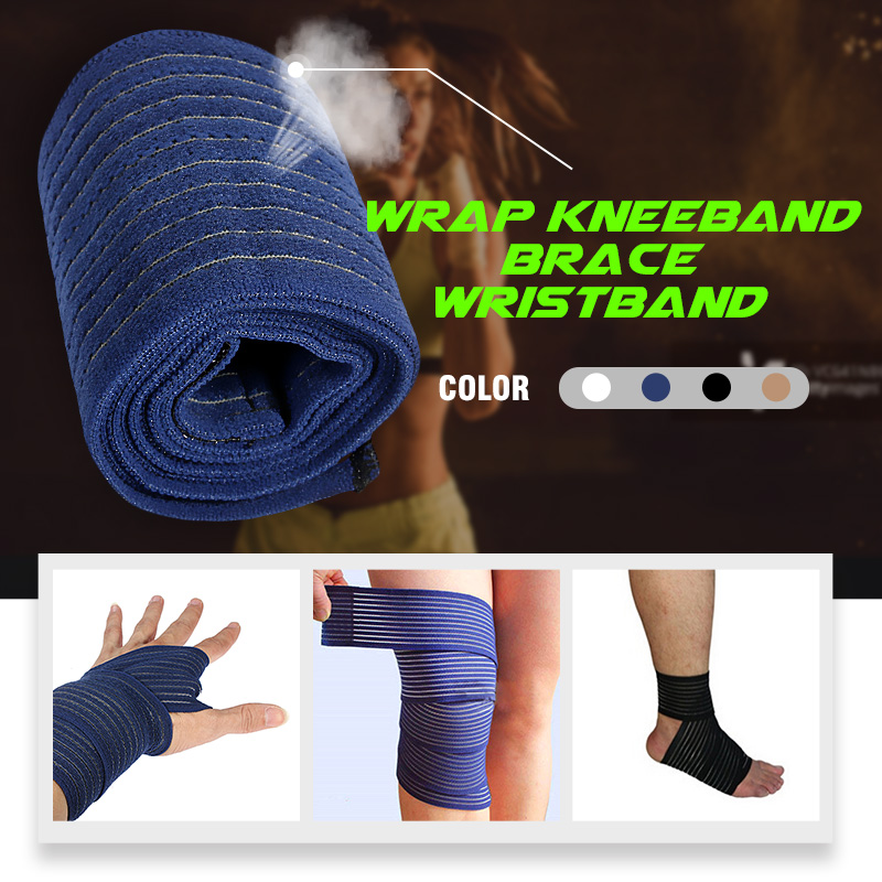 Elastic-Sports-Bandage-Knee-Pad-Support-Wrap-Knee-Band-Brace-Elbow-Calf-Arm-Support-950117-2