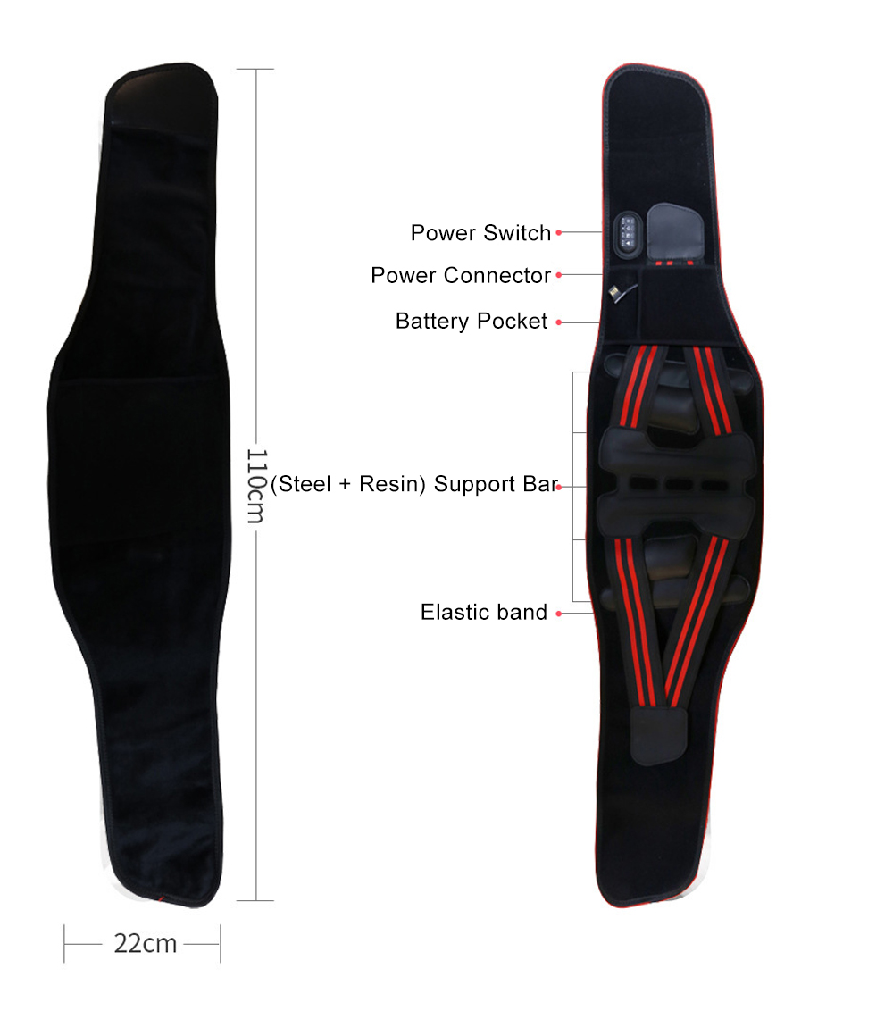 Graphene-Heated-Waist-Brace-Hot-Compress-Vibration-Massage-Support-Belt-Magnetic-Therapy-Lumbar-Wais-1904680-4