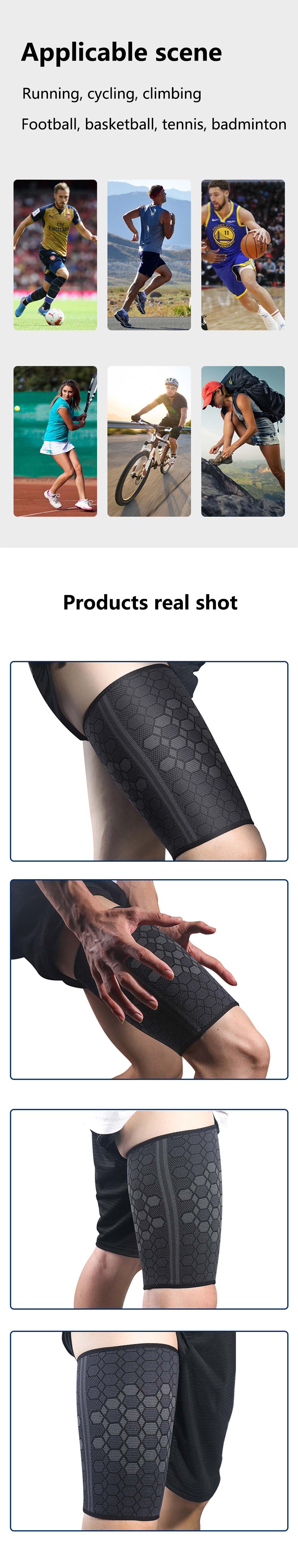 KALOAD-Thigh-Sleeves-Brace-Knitted-Compression-Leg-Sleeve-Legwarmer-Fitness-Running-Legs-Support-Pre-1928827-2