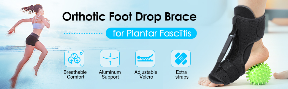 LIUMY-Adjustable-Plantar-Support-Elastic-Foot-Splint-Protector-Orthotic-Foot-Drop-Brace-Achilles-Hee-1776171-1