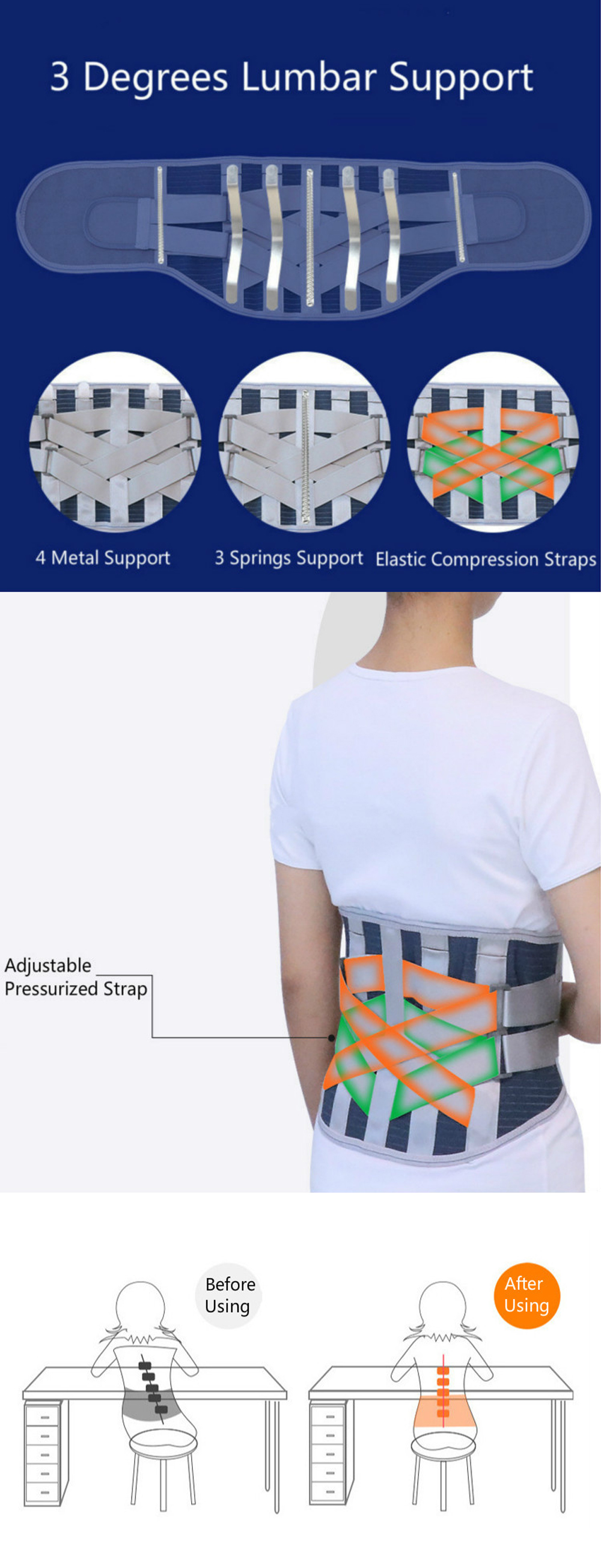 Lumbar-Support-Belt-Self-Heating-Magnetic-Orthopedic-Back-Brace-Support-Adjustable-Pain-Relief-Spine-1842518-2
