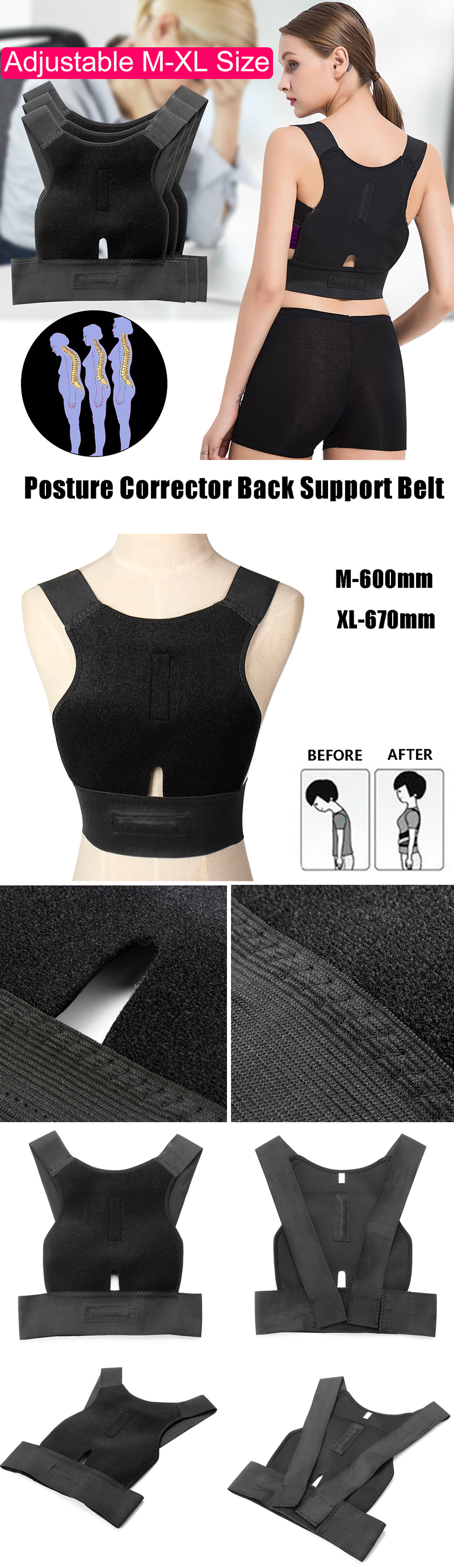Magnet-Posture-Corrector-Brace-Corset-Men-Shoulder-Back-Support-Strap-Belt-Band-1392902-1