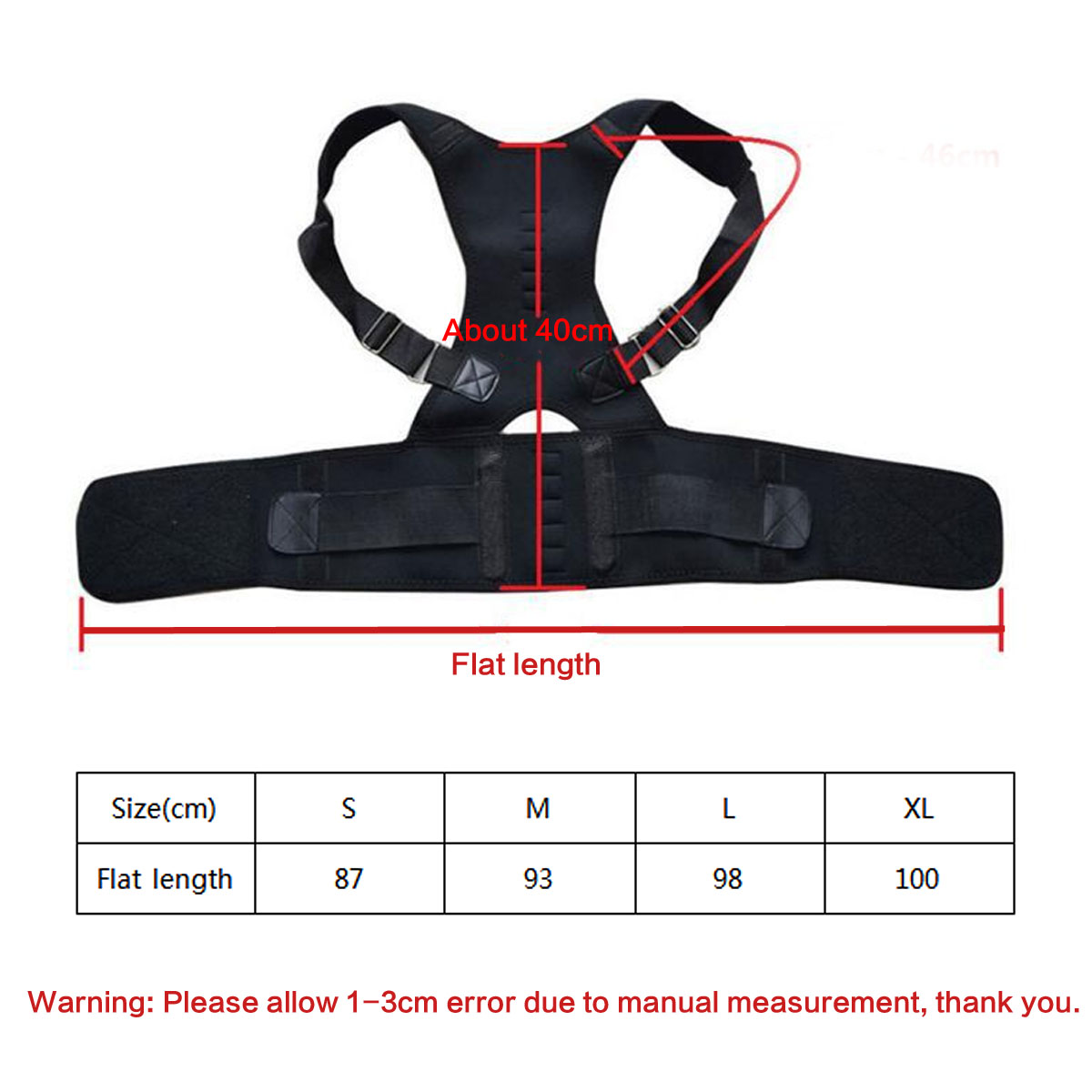 Men-Women-Sitting-Posture-Corrector-Adjustable-Magnetic-Back-Brace-Shoulder-Corrector-1409317-2