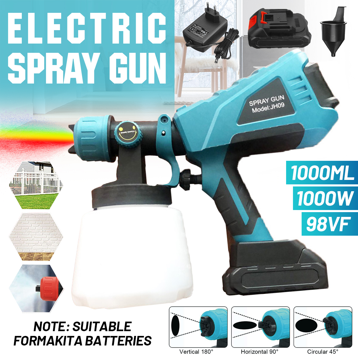 1000W-Paint-Tool-Paint-Sprayer-Guns-with-1000ml-Container-Spraying-Cleaning-Tool-Fit-Makita-1881632-1