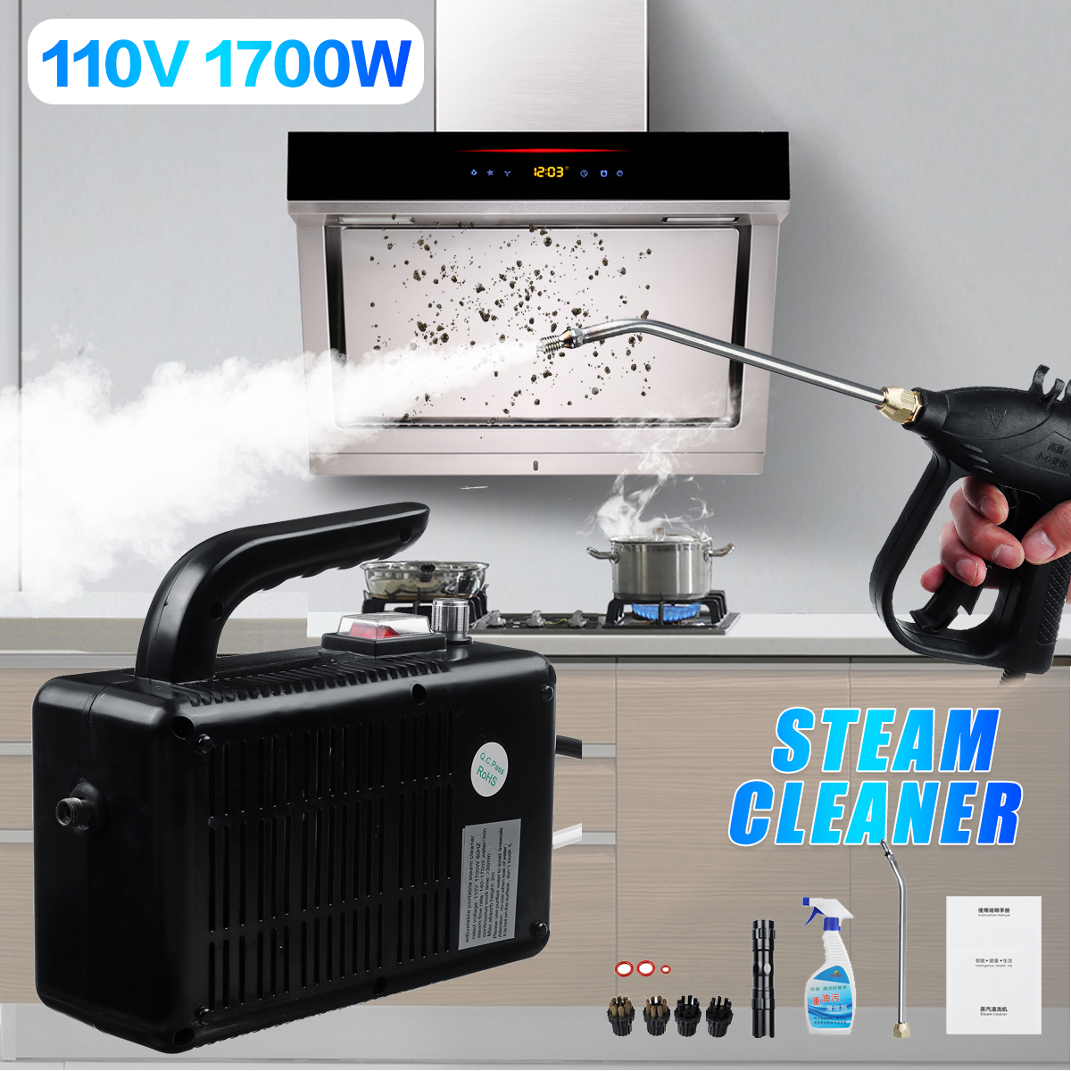 110V-1700W-High-Pressure-Steam-Cleaning-Machine-Househeld-Steamer-Cleaner-1825679-2
