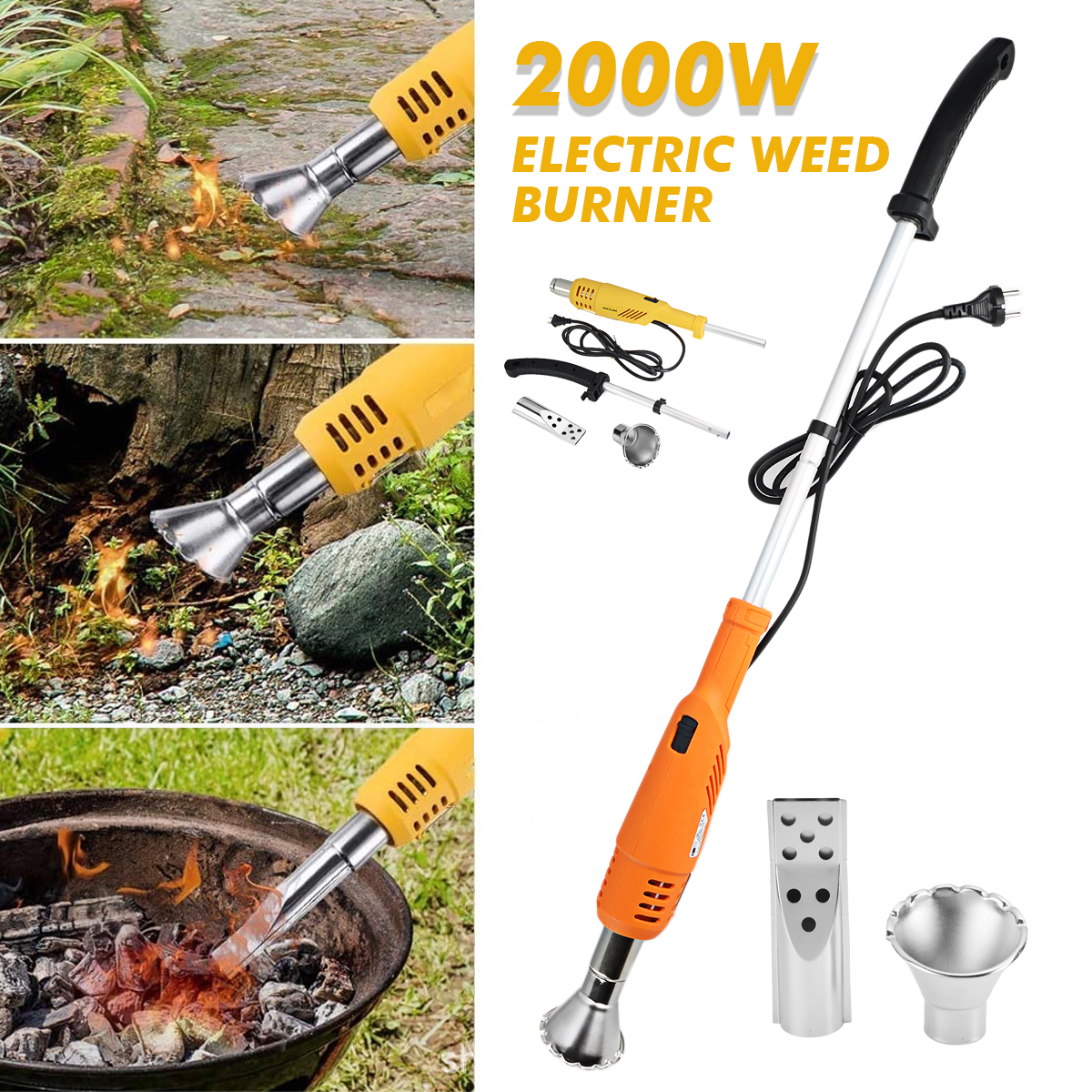 120V230V-2000W-Electric-Weed-Burner-Killer-Stick-Hot-Air-Guns-2-Nozzles-Lawn-Garden-Tool-1876707-1