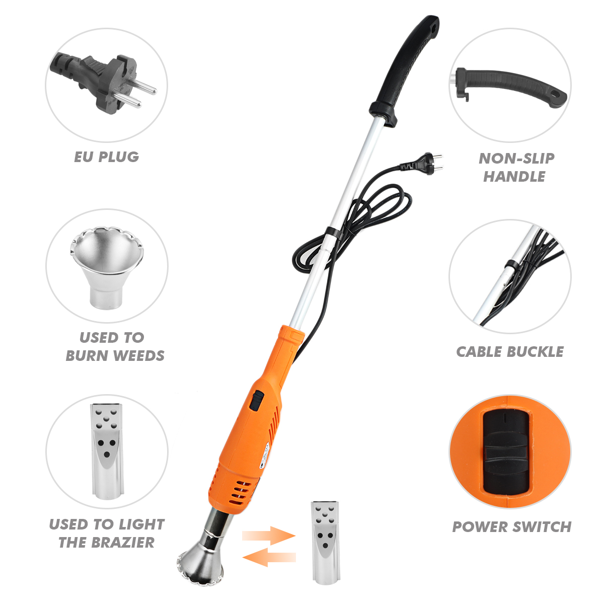 120V230V-2000W-Electric-Weed-Burner-Killer-Stick-Hot-Air-Guns-2-Nozzles-Lawn-Garden-Tool-1876707-4