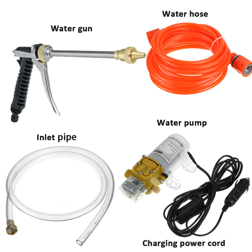 12V-120W-250PSI-Household-Car-Wash-Pump-Portable-High-Pressure-Electric-Washer-Spray-Tool-1817717-5