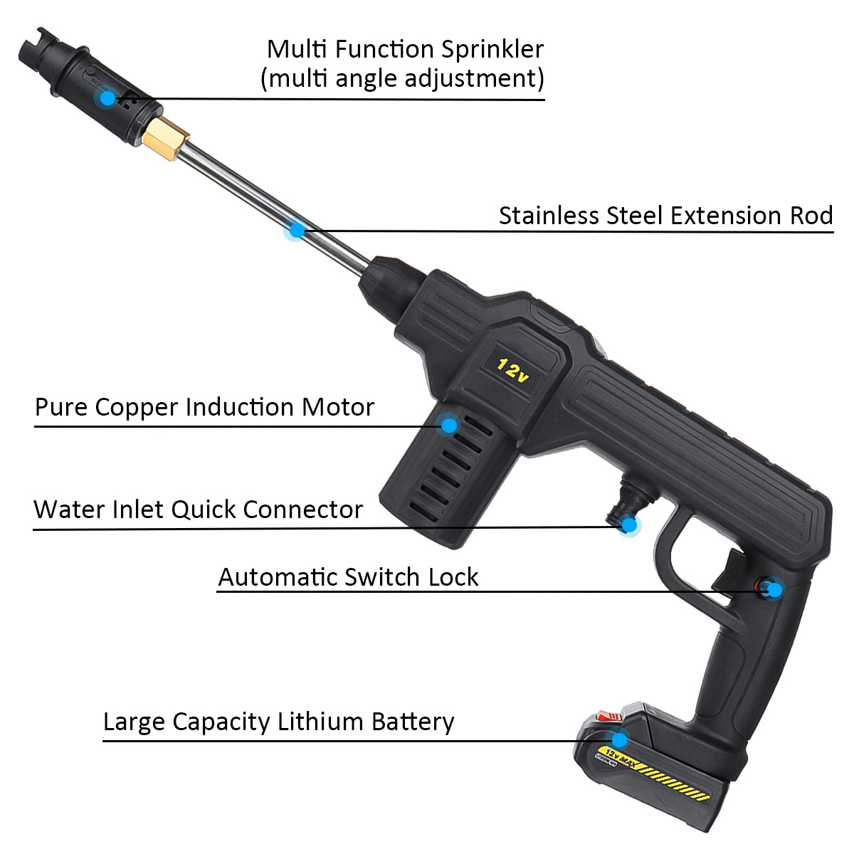 12V-High-Pressure-Cordless-Car-Washer-Washing-Spray-Guns-Water-Cleaner-With-12pcs-Battery-1827870-7