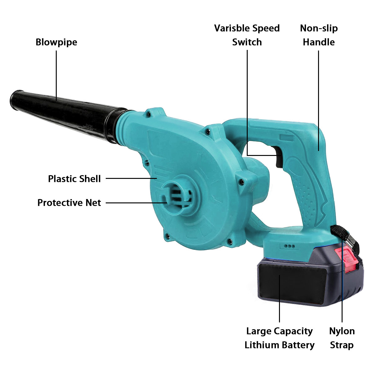 1600W-2-In-1-Cordless-Electric-Air-Blower-Dust-Leaf-Cleaner-Vacuum-Cleannig-Blowing-Tool-W-None12-Ba-1860307-7