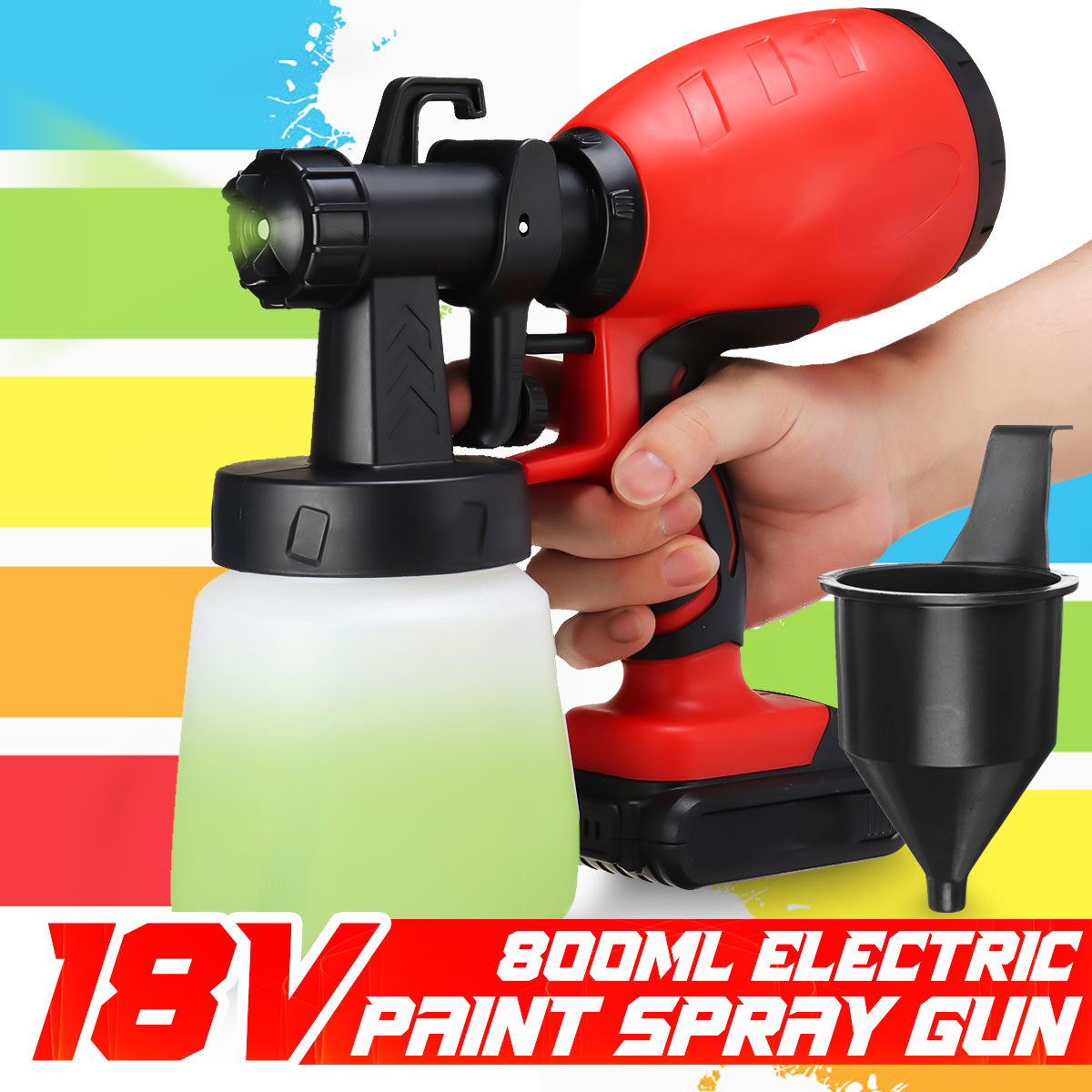 18V-800ML-Electric-Spray-Guns-Household-Paint-Sprayer-W-12-Battery-Regulation-High-Power-Sprayer-1858200-2
