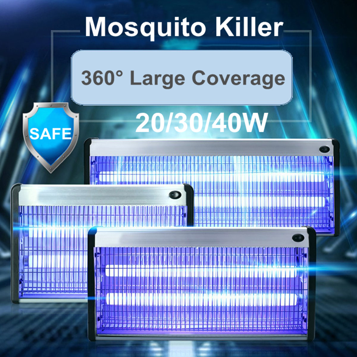 203040W-Electric-LED-Light-Mosquito-Killer-UV-A-Fly-Bug-Insect-Zapper-Trap-Catcher-Lamp-1421784-3