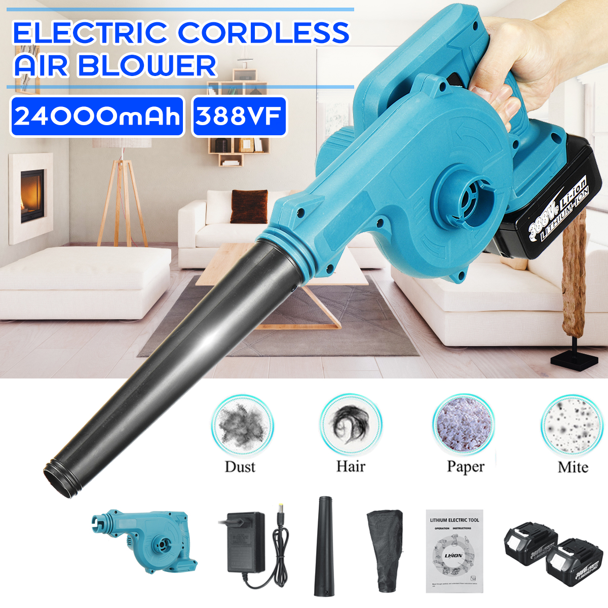 2200W-2-In-1-24Ah-Home-Car-Electric-Air-Blower-Vacuum-Dust-Sustion-Collector-Leaf-Blower-W-None12-24-1867944-3