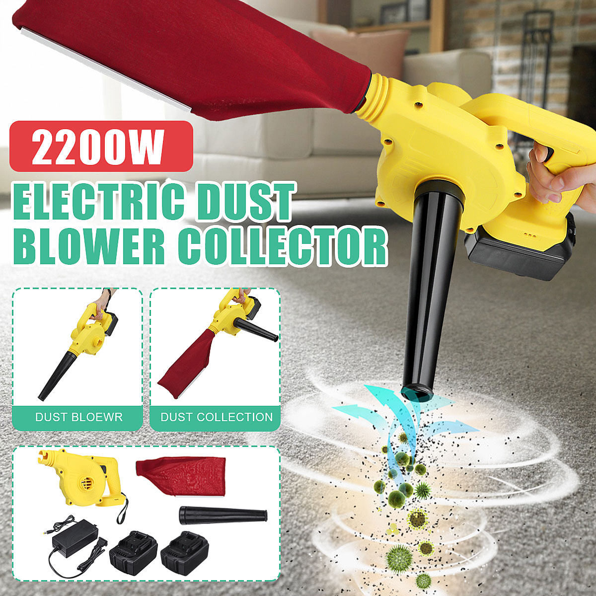 2200W-2In1-24ah-Rechargeable-Electric-Air-Blower-Home-Car-Air-Vacuum-Blower-Leaf-Dust-Sustion-Collec-1857528-2