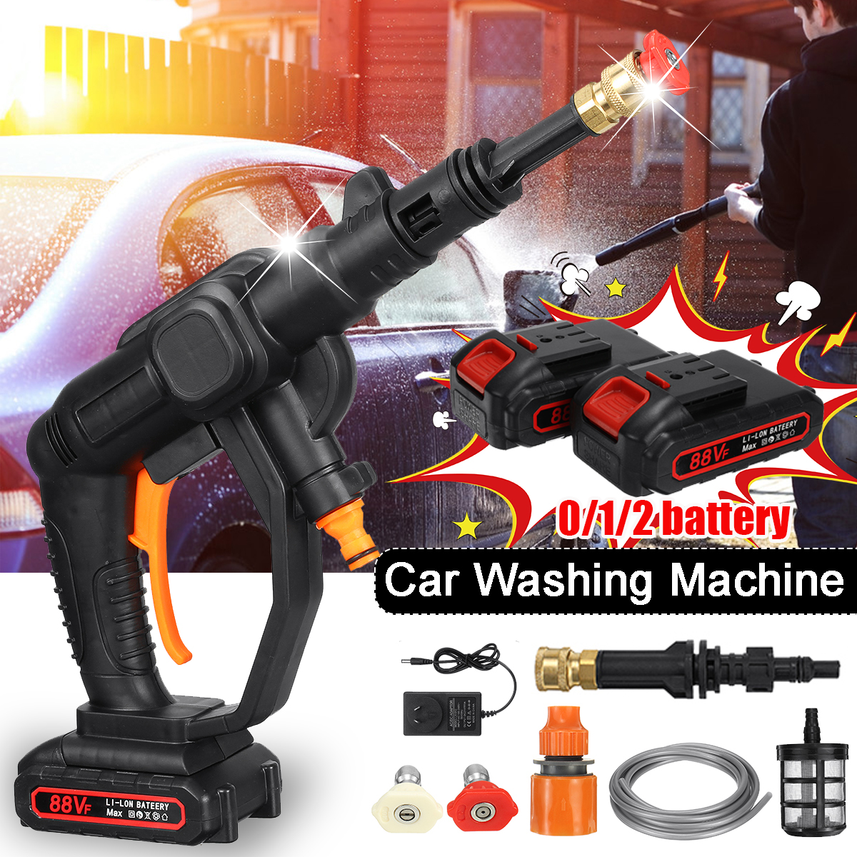 24V-507psi-Wireless-High-Pressure-Washer-Cleaner-Car-Washing-Machine-Water-Spray-Guns-W-None12-Batte-1872424-2