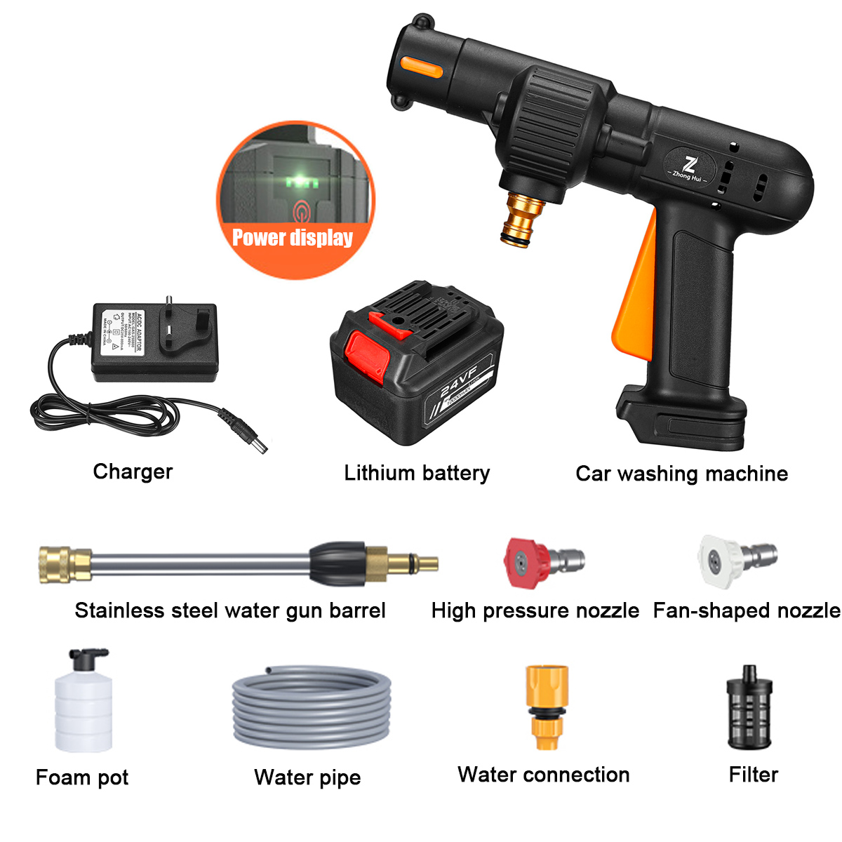 24V-Wireless-Car-Waher-10000mAH-With-Battery-Indicator-Electric-High-Pressure-Washer-Car-Washing-Mac-1856695-5