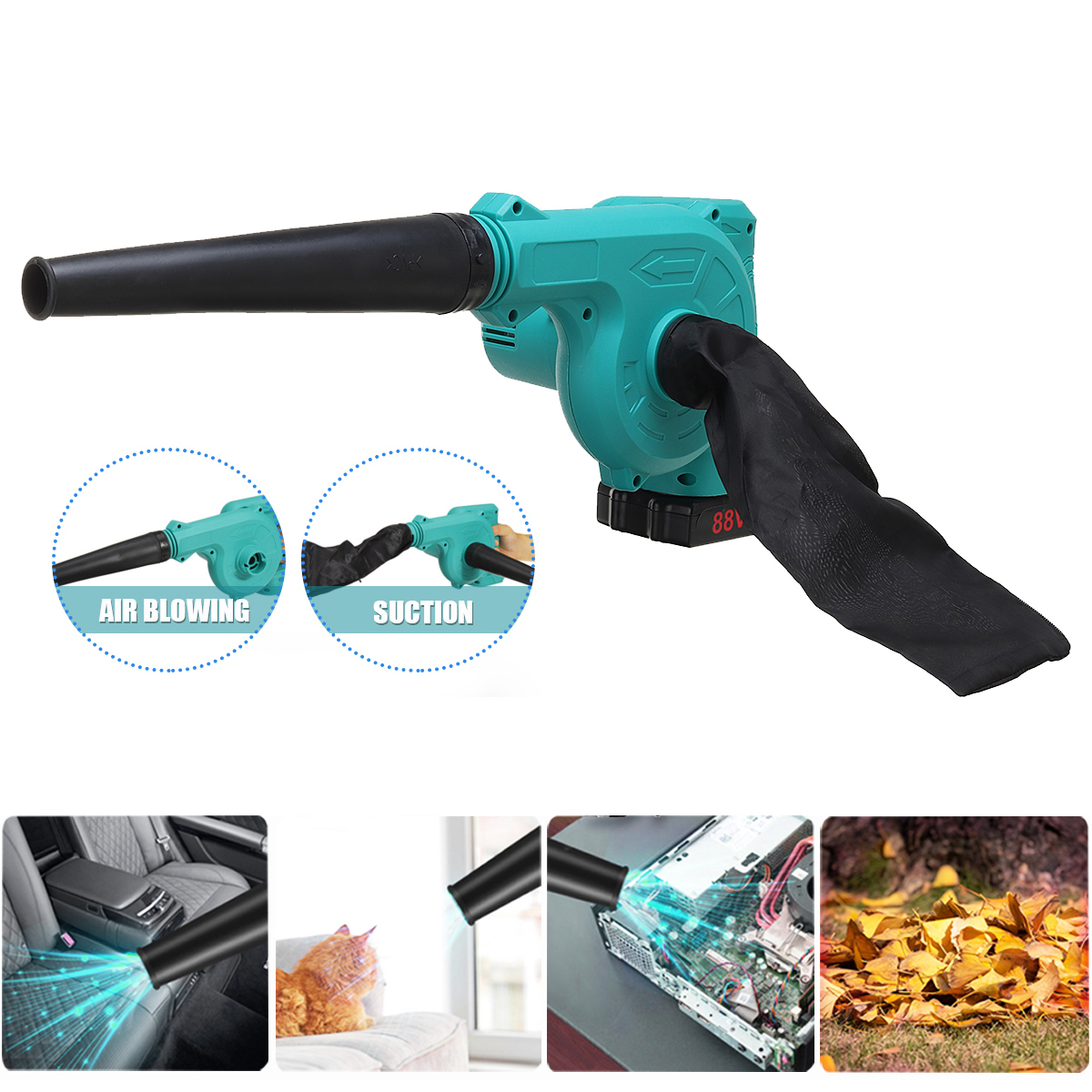 2in1-Cordless-Leaf-Blower-Garden-Electric-Air-Snow-Blower-Portable-Dust-Cleaner-Lightweight-1869991-2