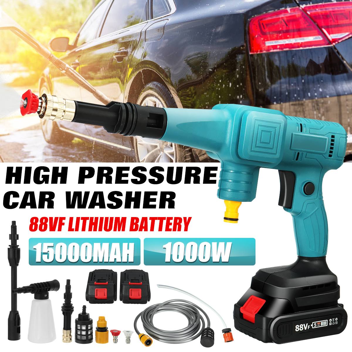 435PSI-24V-Portable-Car-Washer-Cleaner-Fit-Makita-Cordless-High-Pressure-Cleaning-Washing-Guns-With--1882916-3