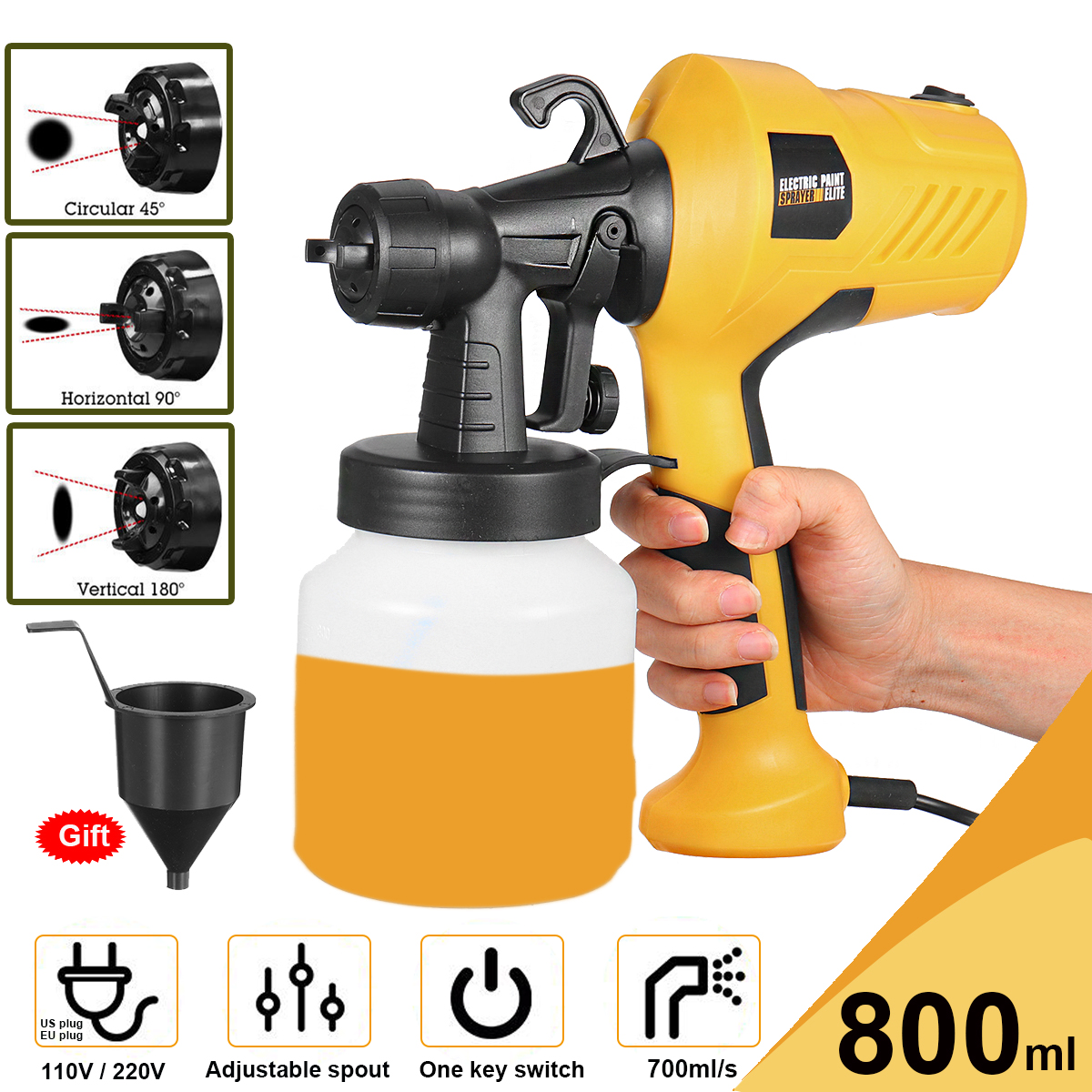 500700W-Electric-Spray-Guns-25mm-Nozzle-Sizes-800ml-Household-Paint-Sprayer-1843708-2