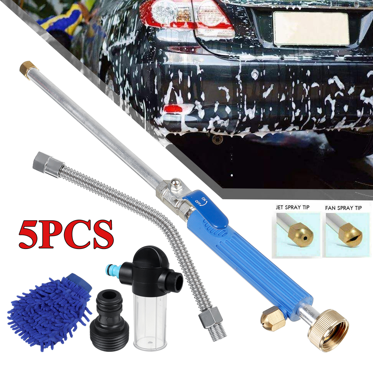5pcs-High-Pressure-Power-Car-Water-Washer-Nozzle-Spray-Guns-For-Car-Washing-Flower-Irrigation-1760080-2