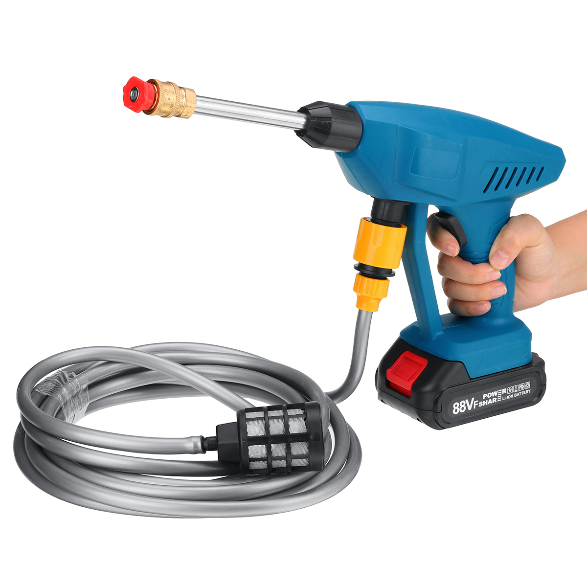 600W-Cordless-High-Pressure-Car-Power-Washer-Spray-Guns-Wand-Lance-Nozzle-Tips-Hose-Kit-W-Battery-Fo-1872419-8