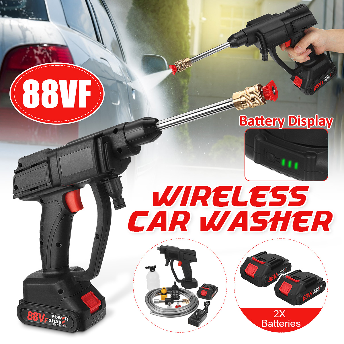 88VF-200W-High-Pressure-Washer-Car-Washing-Machine-Car-Shower-Water-Spray-Guns-W-None12-Battery-For--1859074-2