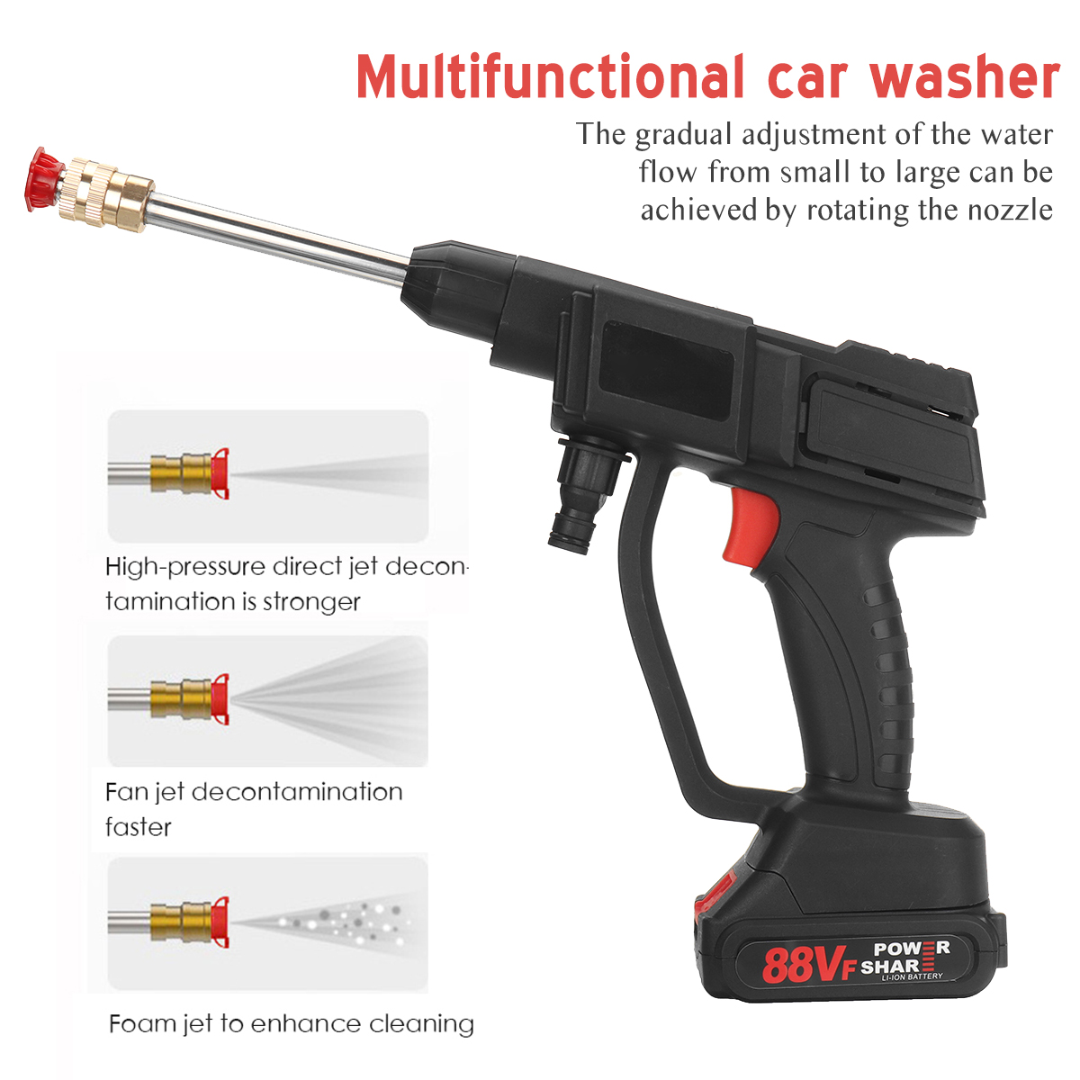 88VF-200W-High-Pressure-Washer-Car-Washing-Machine-Car-Shower-Water-Spray-Guns-W-None12-Battery-For--1859074-4