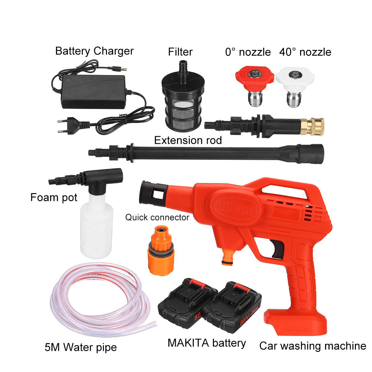 88VF-350W-15000mAh-High-Power-Washing-Machine-High-Pressure-Car-Washer-W-1-or-2pcs-Makita-Battery-1849691-9