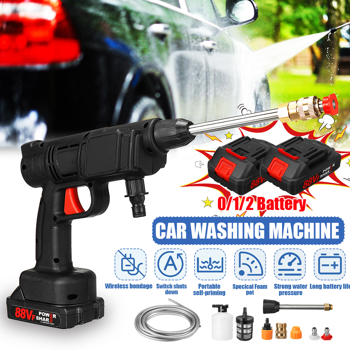 88VF-Cordless-High-Pressure-Washer-Car-Washing-Machine-Water-Spayer-Guns-Vehicle-Cleaning-Tool-W-Non-1867531-1