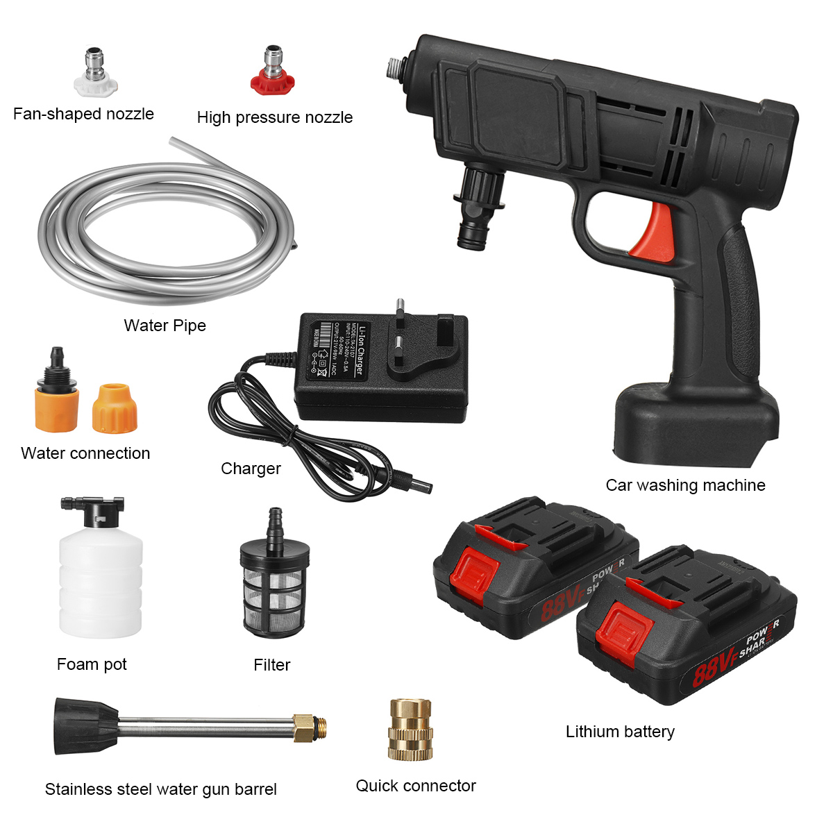 88VF-Cordless-High-Pressure-Washer-Car-Washing-Machine-Water-Spayer-Guns-Vehicle-Cleaning-Tool-W-Non-1867531-4