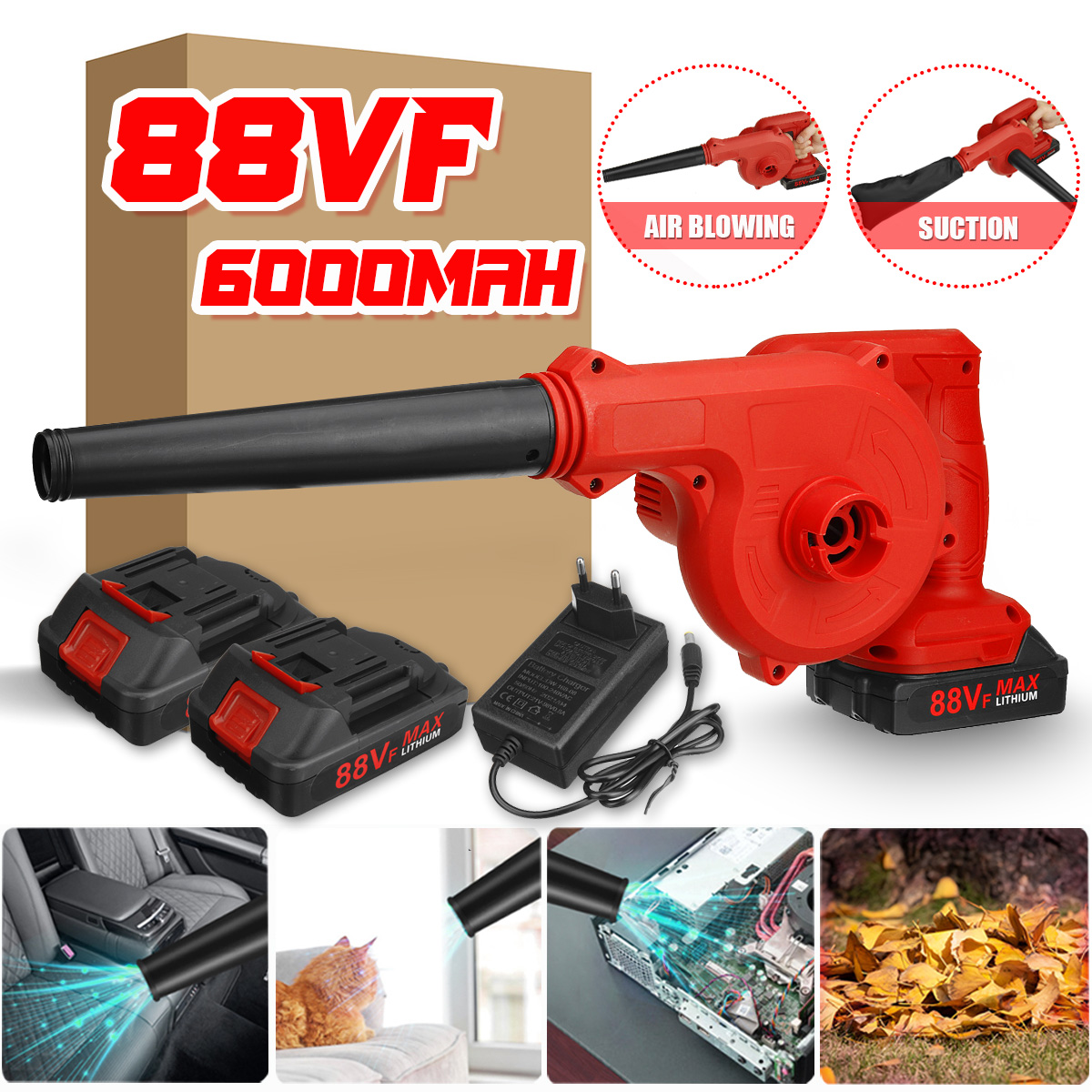 88VF-Garden-Cordless-Air-Blower-Vacuum-Cleaner-Blower-For-Dust-Blowing-W-None12pcs-Battery-Also-for--1851657-3