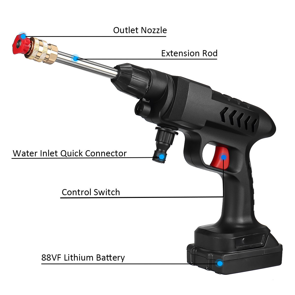 88VF-High-Pressure-Cordless-Washer-Spray-Guns-Washer-Water-Cleaner-For-Makita-18V-Battery-1892922-8