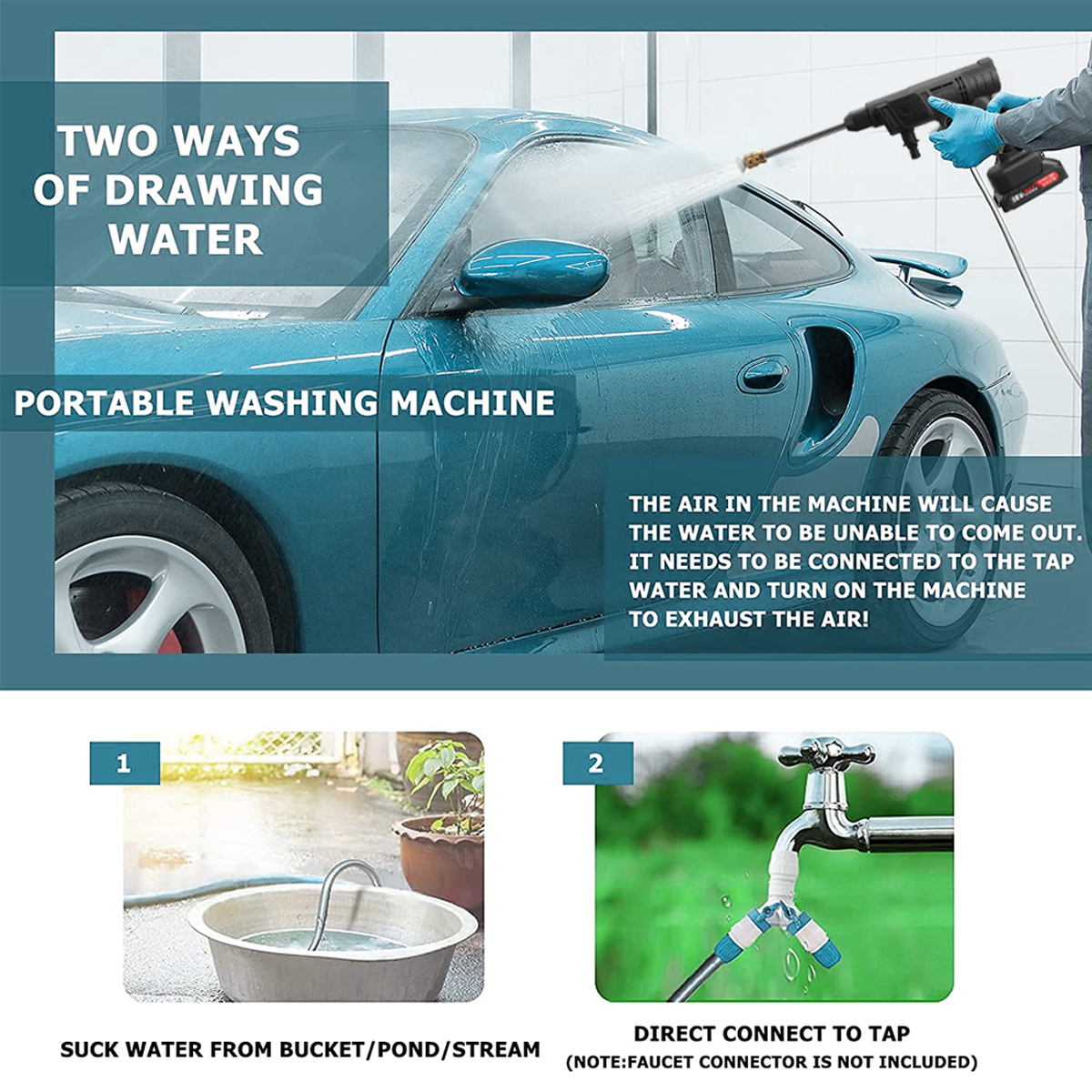 High-Pressure-Cordless-Car-Washer-Spray-Guns-Water-Cleaner-For-Makita-18V-Battery-1914207-2