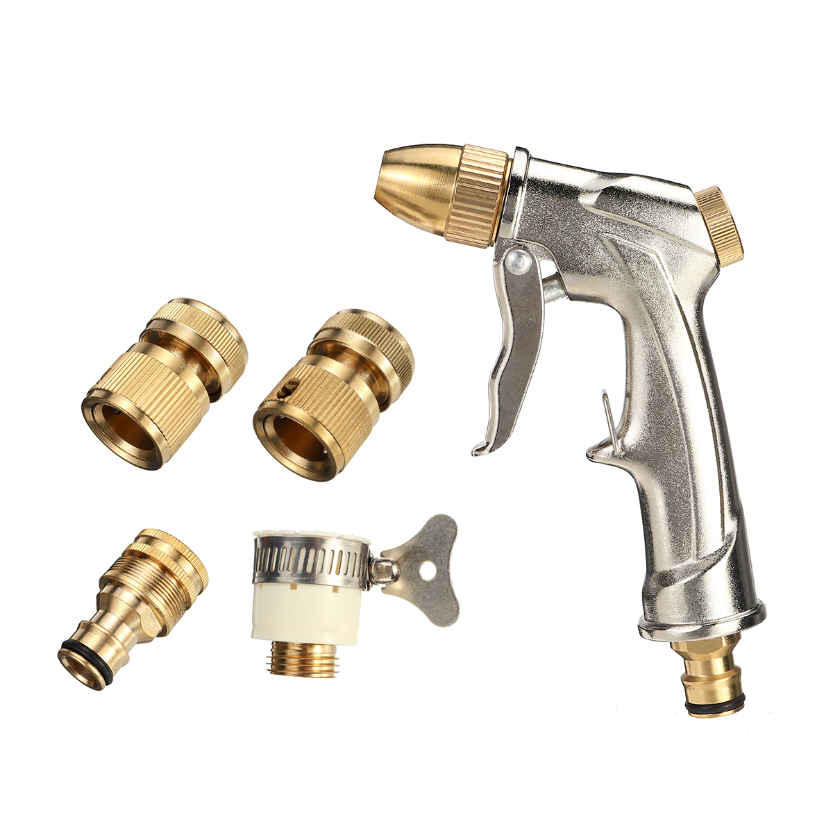 High-Pressure-G-un-Brass-Hose-Pipe-Nozzle-Water-G-un-Sprayer-Garden-Washing-1524982-3