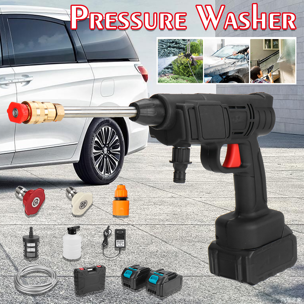 High-Pressure-Washer-Wireless-Car-Washine-Machine-Water-Spray-Guns-W-12pcs-Battery-1858561-1